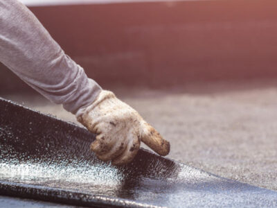 Flat roof repair in Chiswick
