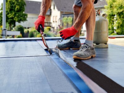 Flat roof extension Chiswick