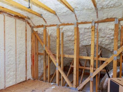 Removal of spray foam insulation Acton